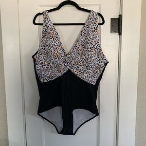 Leopard Print Swimsuit